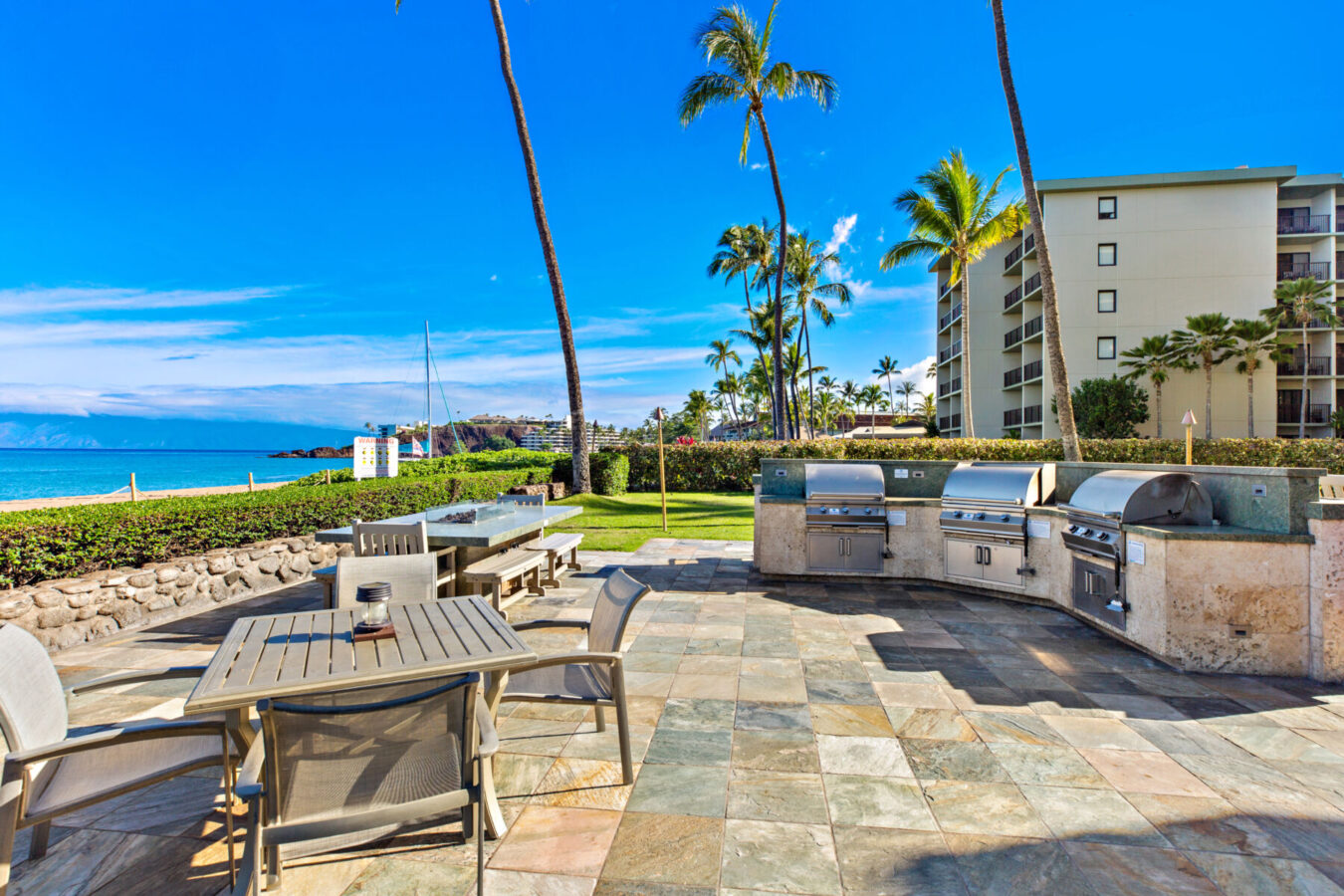 The Whaler Resort grills